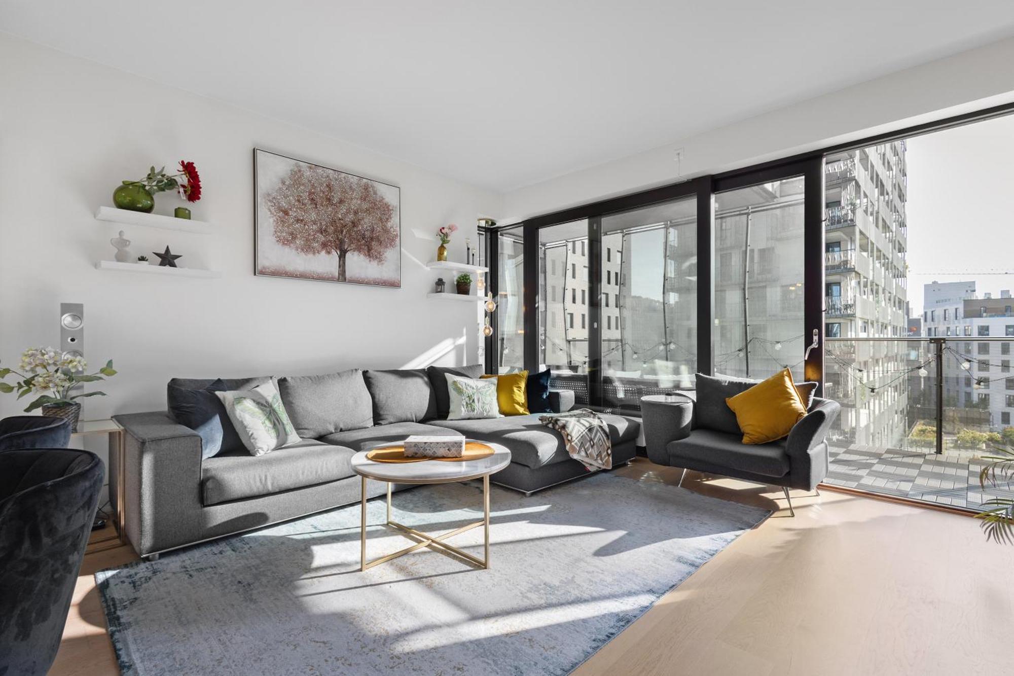 Spacious Modern 2br At Barcode Leilighet Oslo