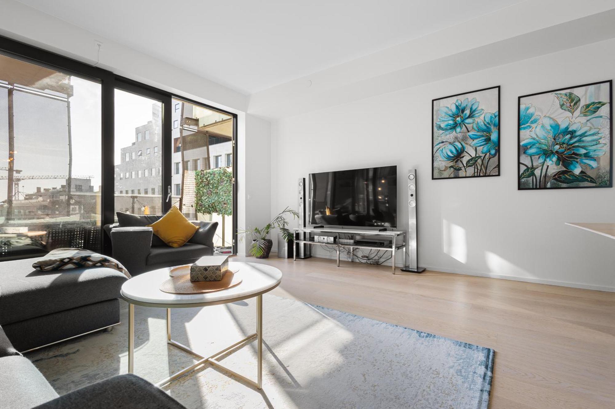 Spacious Modern 2br At Barcode Leilighet Oslo