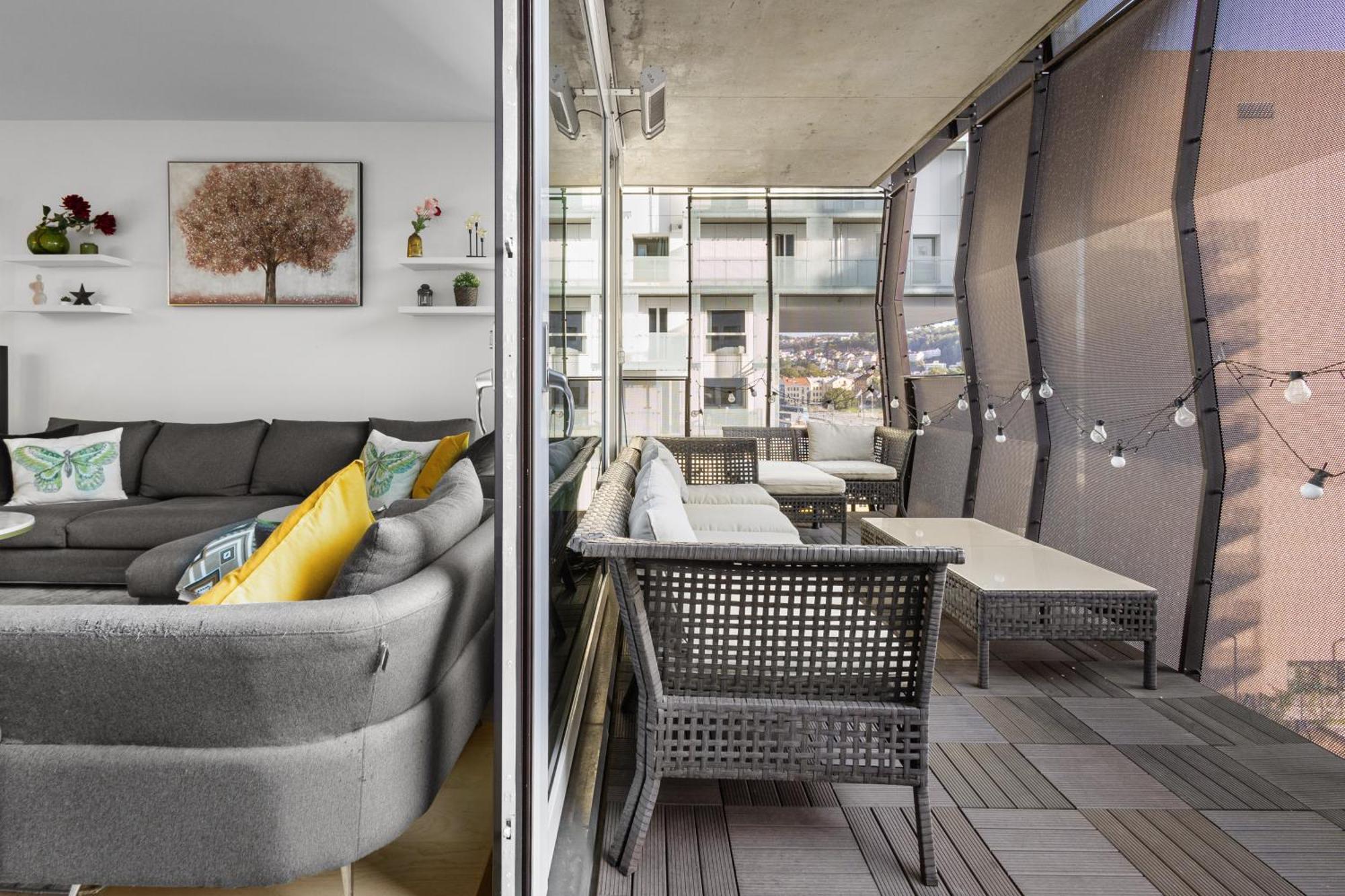 Spacious Modern 2br At Barcode Leilighet *
